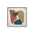 Picture of Bnlack Stones III _GroupedProduct_Square_Canvas_Framed_