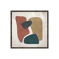Picture of Bnlack Stones III _GroupedProduct_Square_Canvas_Framed_