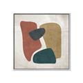 Picture of Bnlack Stones III _GroupedProduct_Square_Canvas_Framed_