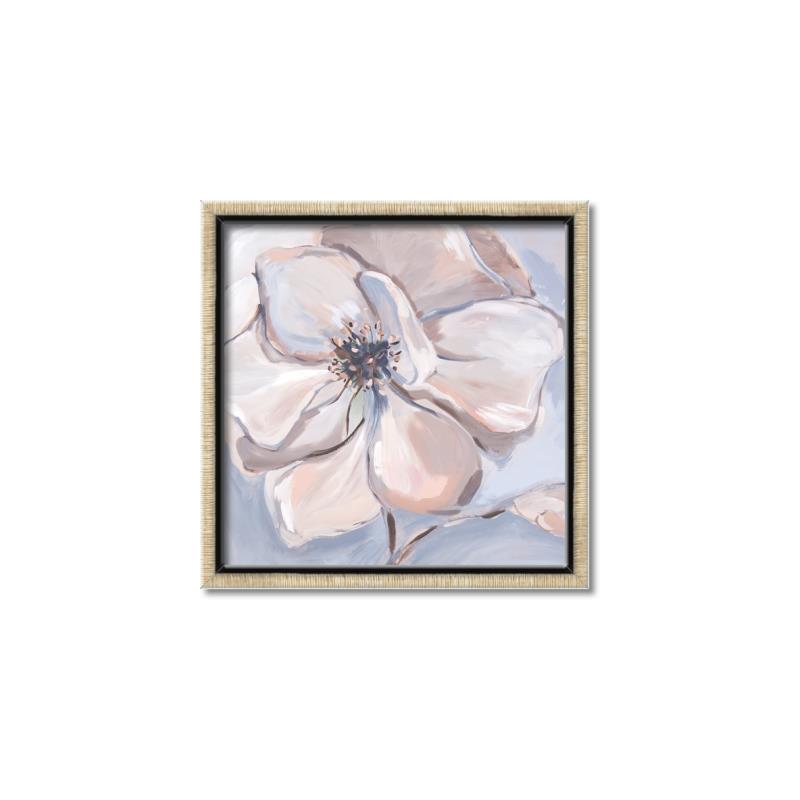Picture of Pastel Beauty On Grey _GroupedProduct_Square_Canvas_Framed_