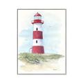 Picture of Red Lighthouse _GroupedProduct_Rectangle_Portrait_Canvas_Framed_
