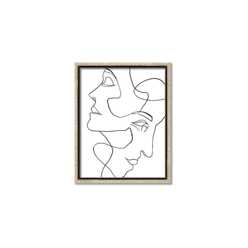Picture of Lets Face It I _GroupedProduct_Rectangle_Portrait_Canvas_Framed_