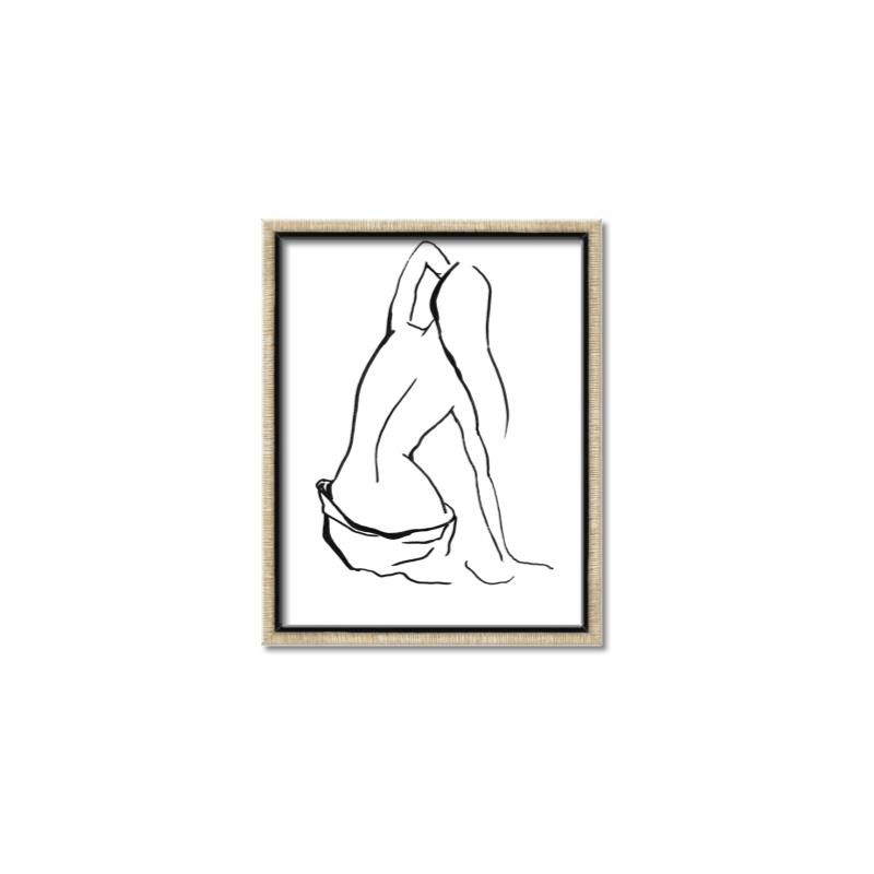 Picture of Figurative Art I _GroupedProduct_Rectangle_Portrait_Canvas_Framed_