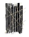 Picture of Black With Gold Fine Lines _GroupedProduct_Rectangle_Portrait_Unframed_Print_Only_