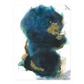 Picture of Blue & Gold Flow II _GroupedProduct_Rectangle_Portrait_Unframed_Print_Only_
