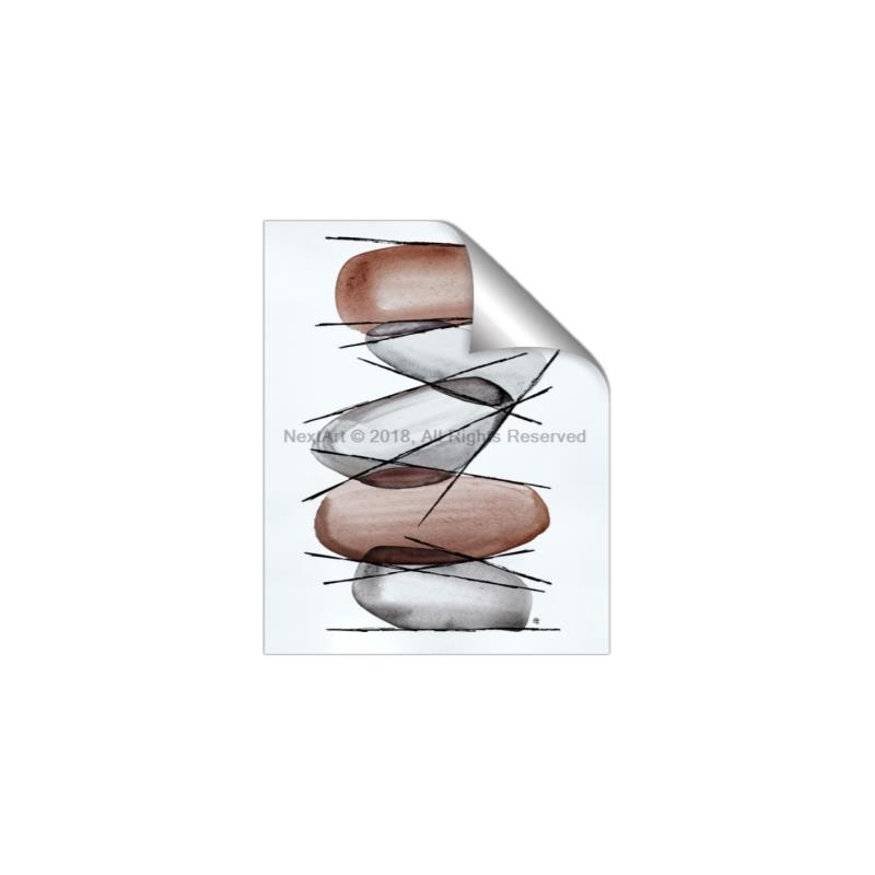 Picture of Stacking Rocks I _GroupedProduct_Rectangle_Portrait_Unframed_Print_Only_