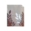 Picture of Brown And White Leaves II _GroupedProduct_Rectangle_Portrait_Unframed_Print_Only_
