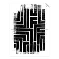 Picture of Simple Maze IV _GroupedProduct_Rectangle_Portrait_Unframed_Print_Only_