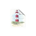 Picture of Red Lighthouse _GroupedProduct_Rectangle_Portrait_Unframed_Print_Only_
