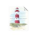 Picture of Red Lighthouse _GroupedProduct_Rectangle_Portrait_Unframed_Print_Only_