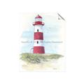 Picture of Red Lighthouse _GroupedProduct_Rectangle_Portrait_Unframed_Print_Only_