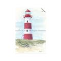 Picture of Red Lighthouse _GroupedProduct_Rectangle_Portrait_Unframed_Print_Only_