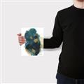 Picture of Blue & Gold Flow I  _GroupedProduct_Rectangle_Portrait_Canvas_