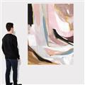 Picture of Coloured Abstract II _GroupedProduct_Rectangle_Portrait_Canvas_