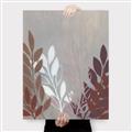 Picture of Brown And White Leaves I _GroupedProduct_Rectangle_Portrait_Canvas_