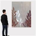 Picture of Brown And White Leaves I _GroupedProduct_Rectangle_Portrait_Canvas_