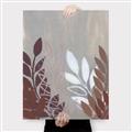 Picture of Brown And White Leaves II _GroupedProduct_Rectangle_Portrait_Canvas_