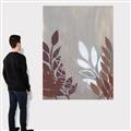 Picture of Brown And White Leaves II _GroupedProduct_Rectangle_Portrait_Canvas_