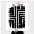 Picture of Simple Maze I _GroupedProduct_Rectangle_Portrait_Canvas_