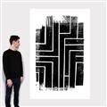 Picture of Simple Maze I _GroupedProduct_Rectangle_Portrait_Canvas_