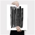 Picture of Gold & Black Lines III _GroupedProduct_Rectangle_Portrait_Canvas_