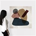 Picture of Black Stones I _GroupedProduct_Square_Canvas_