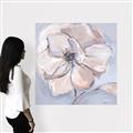 Picture of Pastel Beauty On Grey _GroupedProduct_Square_Canvas_