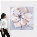 Picture of Pastel Beauty On Grey _GroupedProduct_Square_Canvas_
