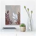 Picture of Brown And White Leaves II _GroupedProduct_Rectangle_Portrait_Canvas_
