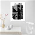 Picture of Simple Maze IV _GroupedProduct_Rectangle_Portrait_Canvas_
