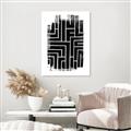 Picture of Simple Maze IV _GroupedProduct_Rectangle_Portrait_Canvas_