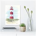 Picture of Red Lighthouse _GroupedProduct_Rectangle_Portrait_Canvas_