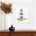 Picture of Red Lighthouse _GroupedProduct_Rectangle_Portrait_Canvas_