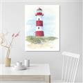 Picture of Red Lighthouse _GroupedProduct_Rectangle_Portrait_Canvas_