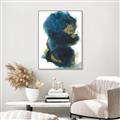 Picture of Blue & Gold Flow II _GroupedProduct_Rectangle_Portrait_Canvas_Framed_