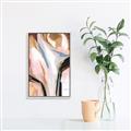 Picture of Coloured Abstract I _GroupedProduct_Rectangle_Portrait_Canvas_Framed_
