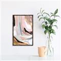 Picture of Coloured Abstract II _GroupedProduct_Rectangle_Portrait_Canvas_Framed_