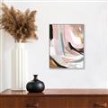Picture of Coloured Abstract II _GroupedProduct_Rectangle_Portrait_Canvas_Framed_