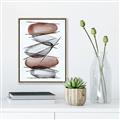 Picture of Stacking Rocks I _GroupedProduct_Rectangle_Portrait_Canvas_Framed_