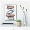 Picture of Stacking Rocks I _GroupedProduct_Rectangle_Portrait_Canvas_Framed_