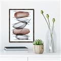 Picture of Stacking Rocks I _GroupedProduct_Rectangle_Portrait_Canvas_Framed_