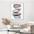 Picture of Stacking Rocks I _GroupedProduct_Rectangle_Portrait_Canvas_Framed_