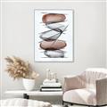 Picture of Stacking Rocks I _GroupedProduct_Rectangle_Portrait_Canvas_Framed_