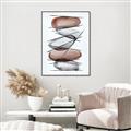 Picture of Stacking Rocks I _GroupedProduct_Rectangle_Portrait_Canvas_Framed_