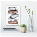 Picture of Stacking Rocks II _GroupedProduct_Rectangle_Portrait_Canvas_Framed_
