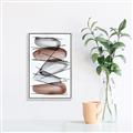 Picture of Stacking Rocks II _GroupedProduct_Rectangle_Portrait_Canvas_Framed_