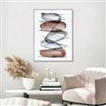 Picture of Stacking Rocks II _GroupedProduct_Rectangle_Portrait_Canvas_Framed_