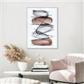 Picture of Stacking Rocks II _GroupedProduct_Rectangle_Portrait_Canvas_Framed_