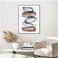 Picture of Stacking Rocks II _GroupedProduct_Rectangle_Portrait_Canvas_Framed_