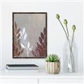 Picture of Brown And White Leaves I _GroupedProduct_Rectangle_Portrait_Canvas_Framed_